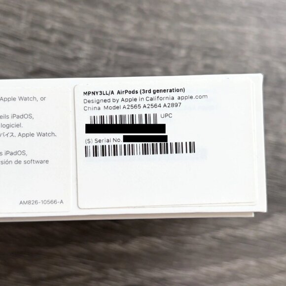 Apple AirPods 3rd Generation with Lighting charging case - Pre Owned - Picture 11 of 13